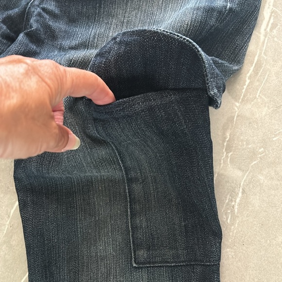 James Jeans Vintage Cargo Blue Denim Jeans - Size 25- Very Good Condition - Picture 4 of 10